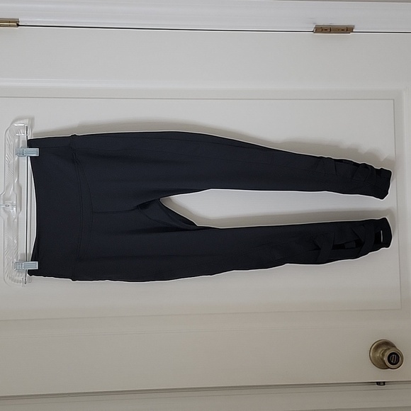 FP Movement, Size S, Lattice Cut Out Yoga / Athletic Pants.  Black. - Picture 1 of 15